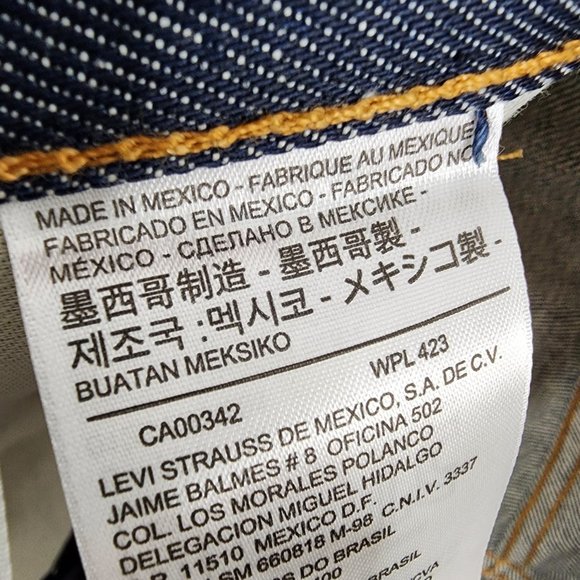 Levi's 501 30X36 Raw Unwashed Shrink To Fit Straight Leg Denim Jeans Men's NWT - Picture 9 of 11